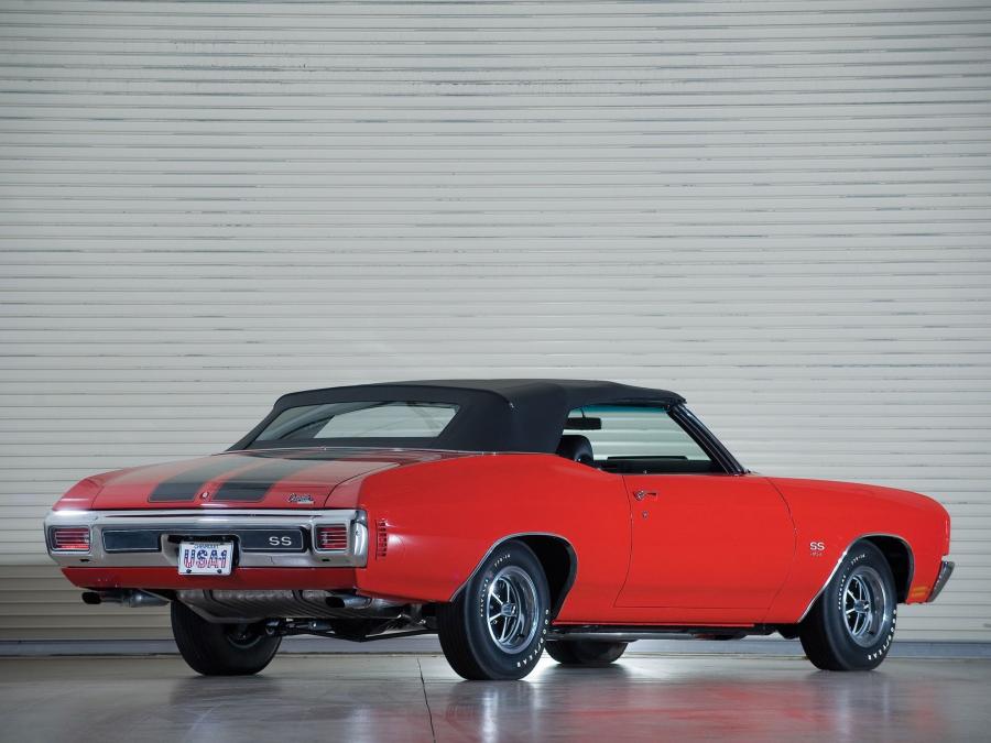  Pontiac Chevelle SS 454 Pro LS6 Convertible 1970 года  (фото 6 из 9)
